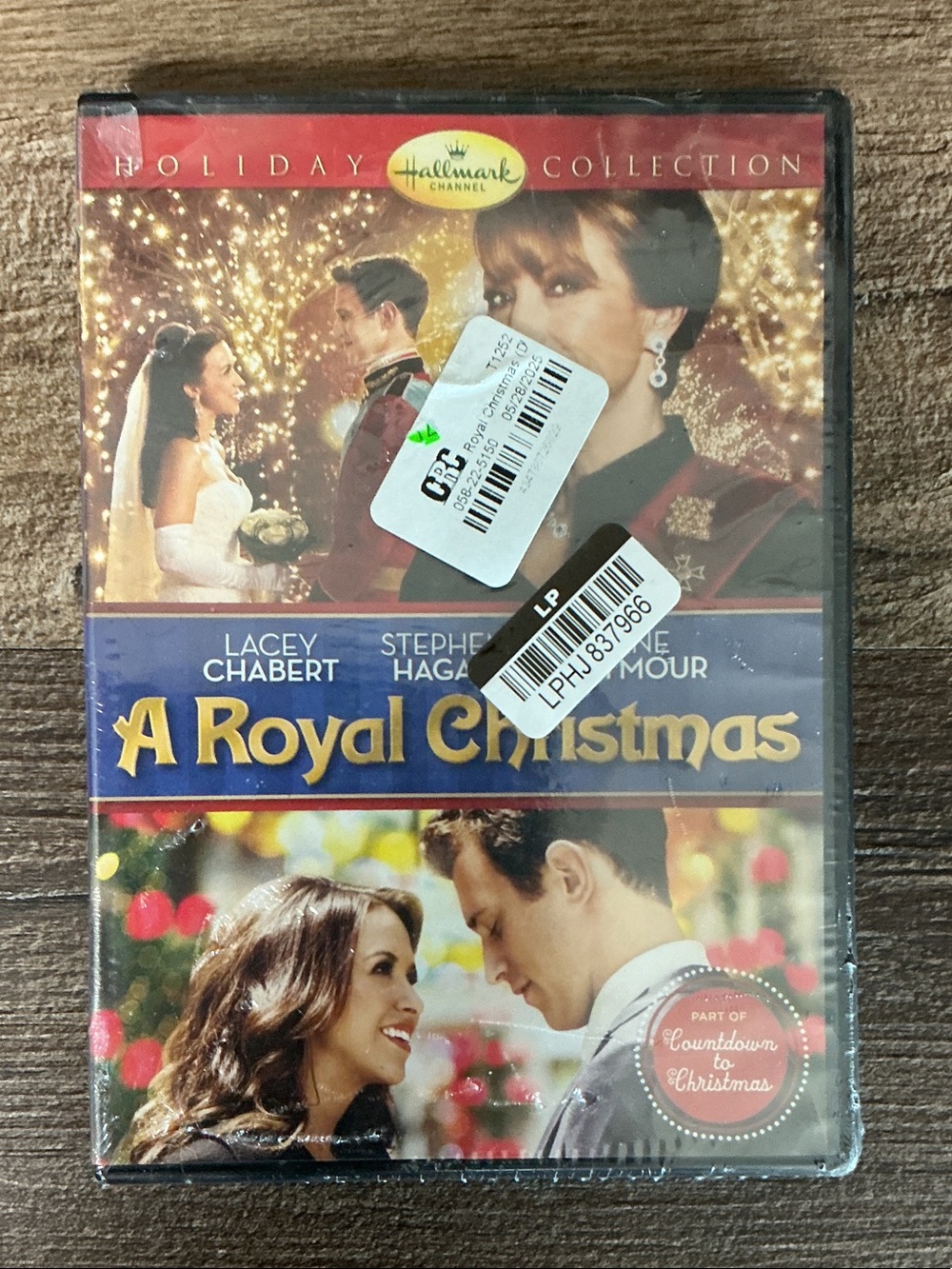 Hallmark A Royal Christmas DVD — Blue and Gold Artwork